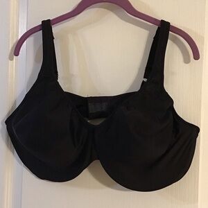 Bali  Black Full-Coverage Underwire Bra 44DD